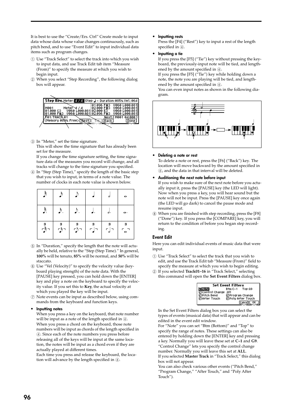 KORG TRITON STUDIO music workstation User Manual | Page 106 / 305