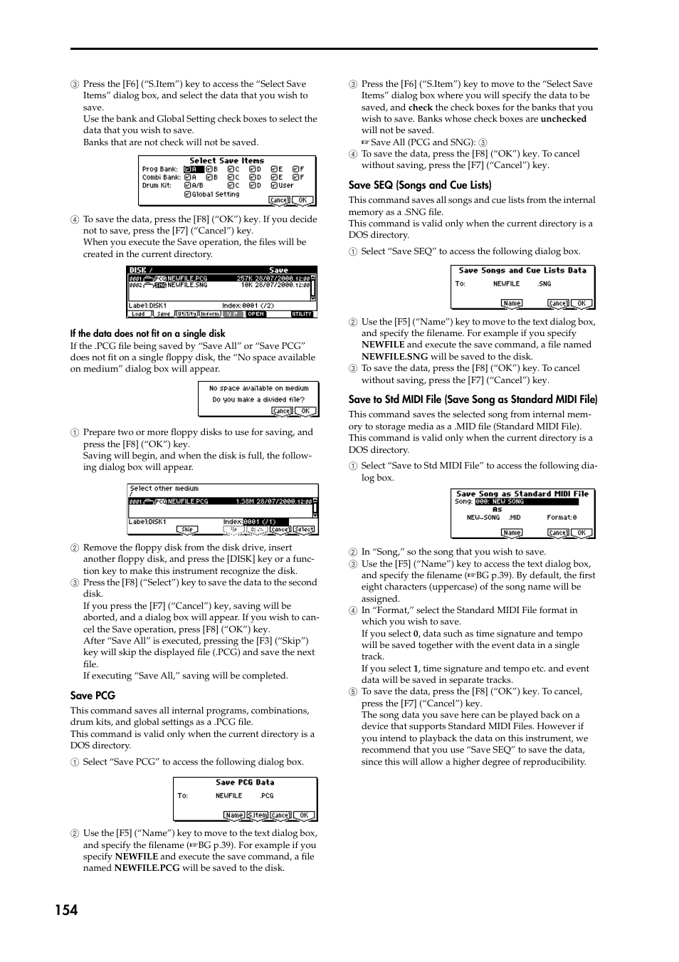 KORG TRITON STUDIO music workstation User Manual | Page 164 / 305