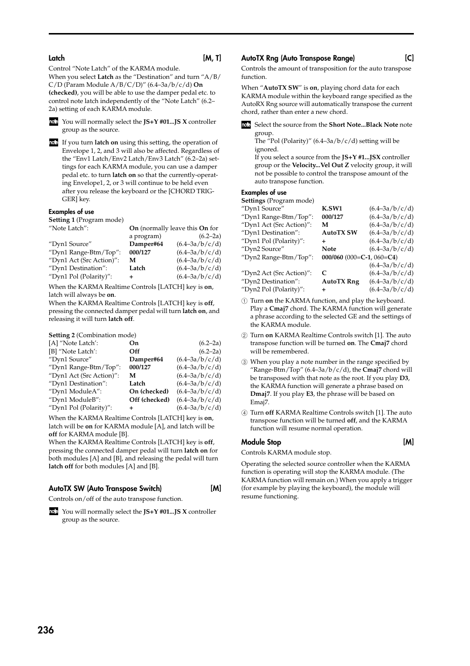 KORG TRITON STUDIO music workstation User Manual | Page 246 / 305