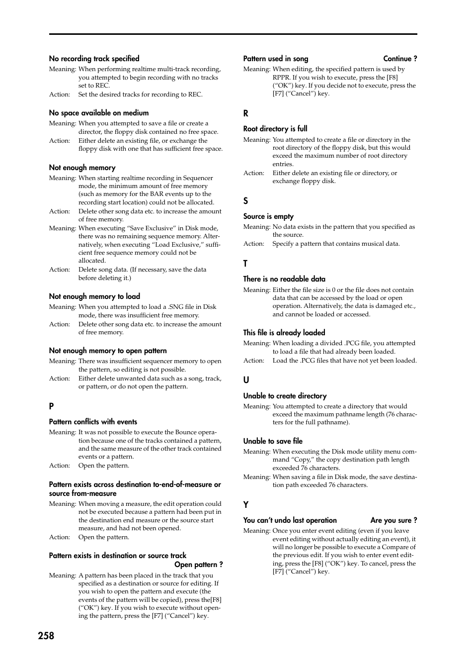 KORG TRITON STUDIO music workstation User Manual | Page 268 / 305