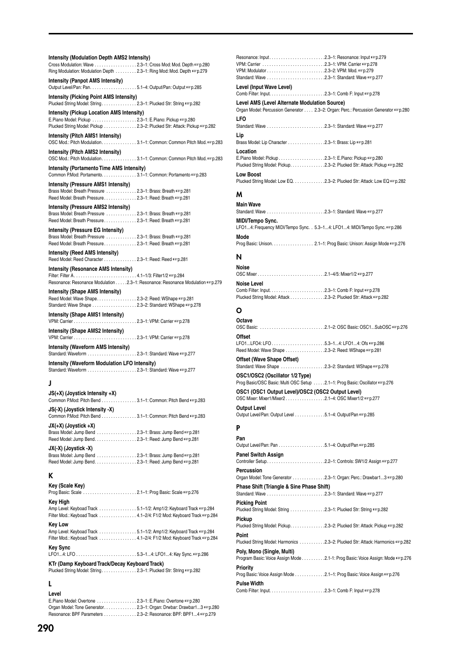 KORG TRITON STUDIO music workstation User Manual | Page 300 / 305