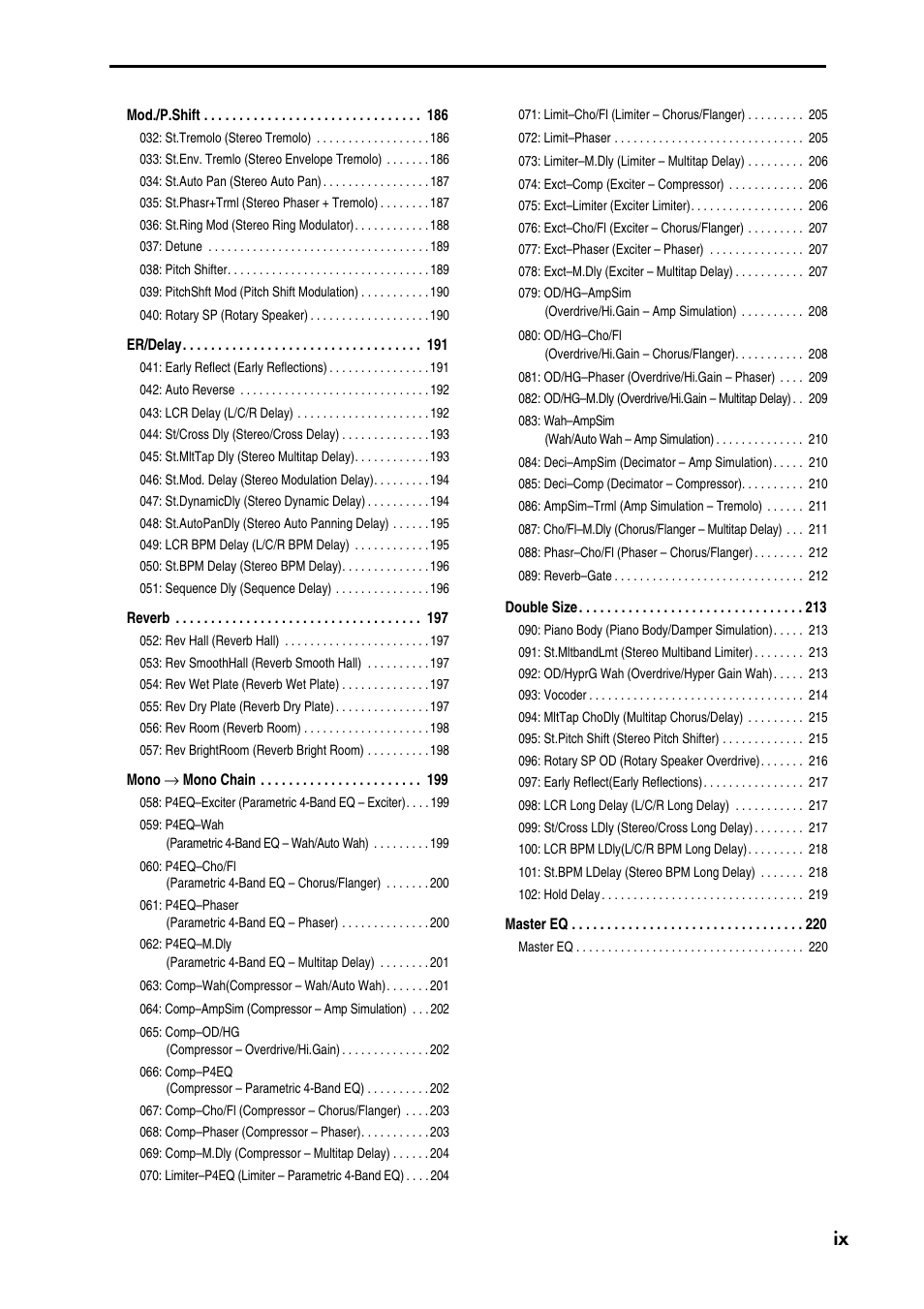 KORG TRITON STUDIO music workstation User Manual | Page 9 / 305