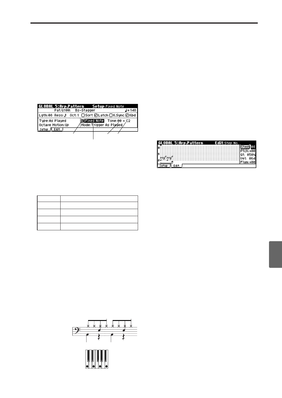 KORG microX User Manual | Page 109 / 134