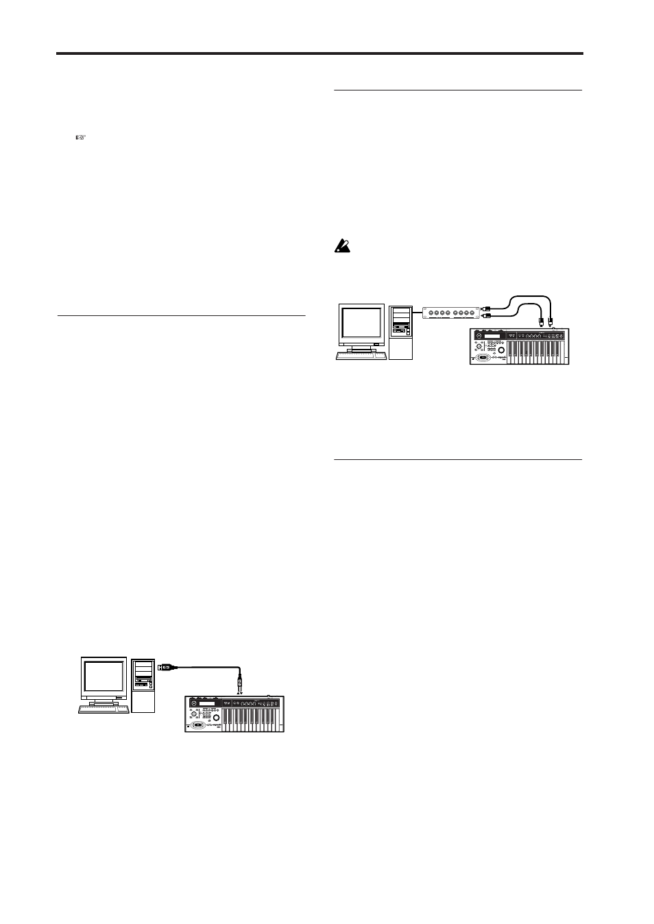 P.32), Connecting to your computer via midi, Global mode settings on the microx | About the microx external control tem- plates, Local control on settings | KORG microX User Manual | Page 38 / 134