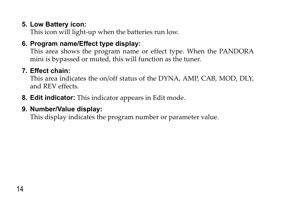 KORG EFGS 1 User Manual | Page 14 / 176