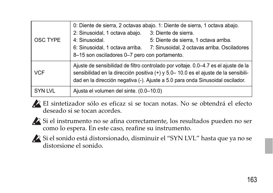 KORG EFGS 1 User Manual | Page 163 / 176