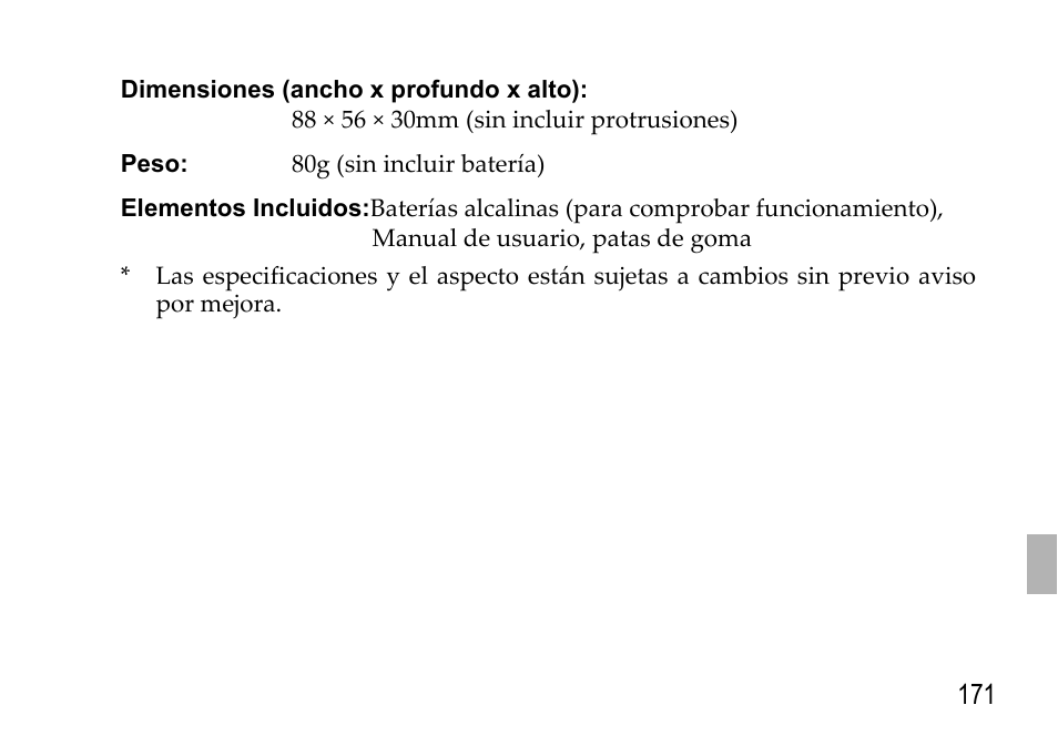 KORG EFGS 1 User Manual | Page 171 / 176