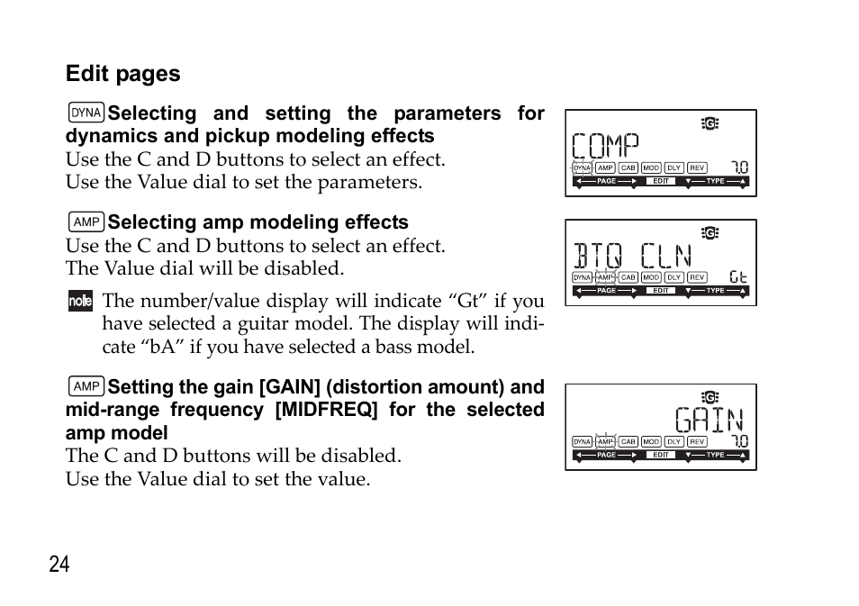 KORG EFGS 1 User Manual | Page 24 / 176