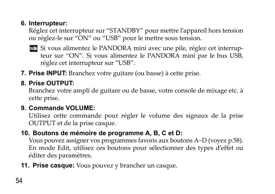 KORG EFGS 1 User Manual | Page 54 / 176