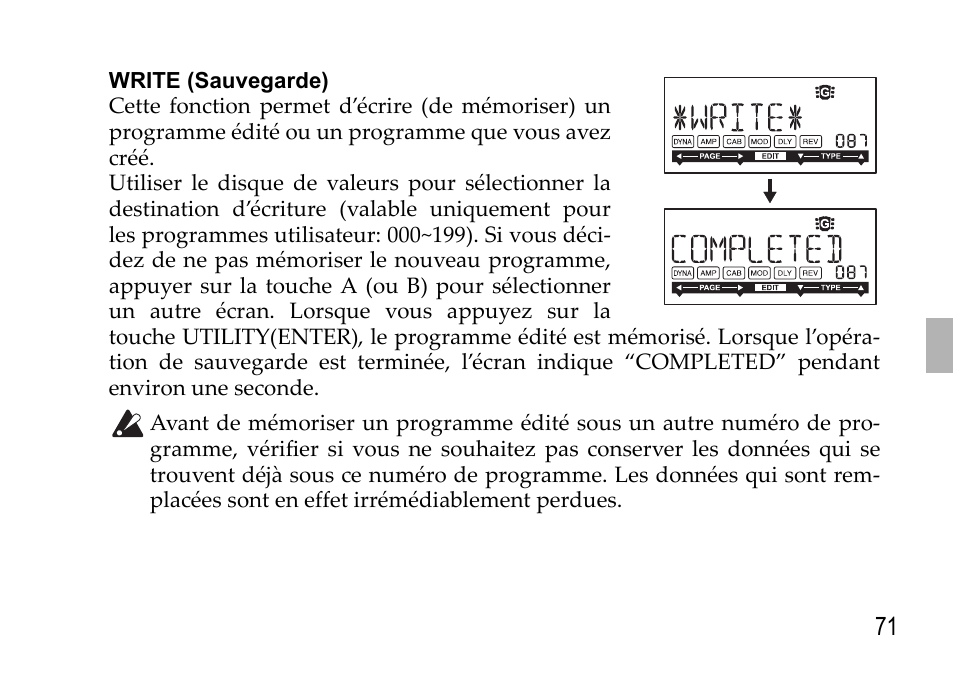 KORG EFGS 1 User Manual | Page 71 / 176