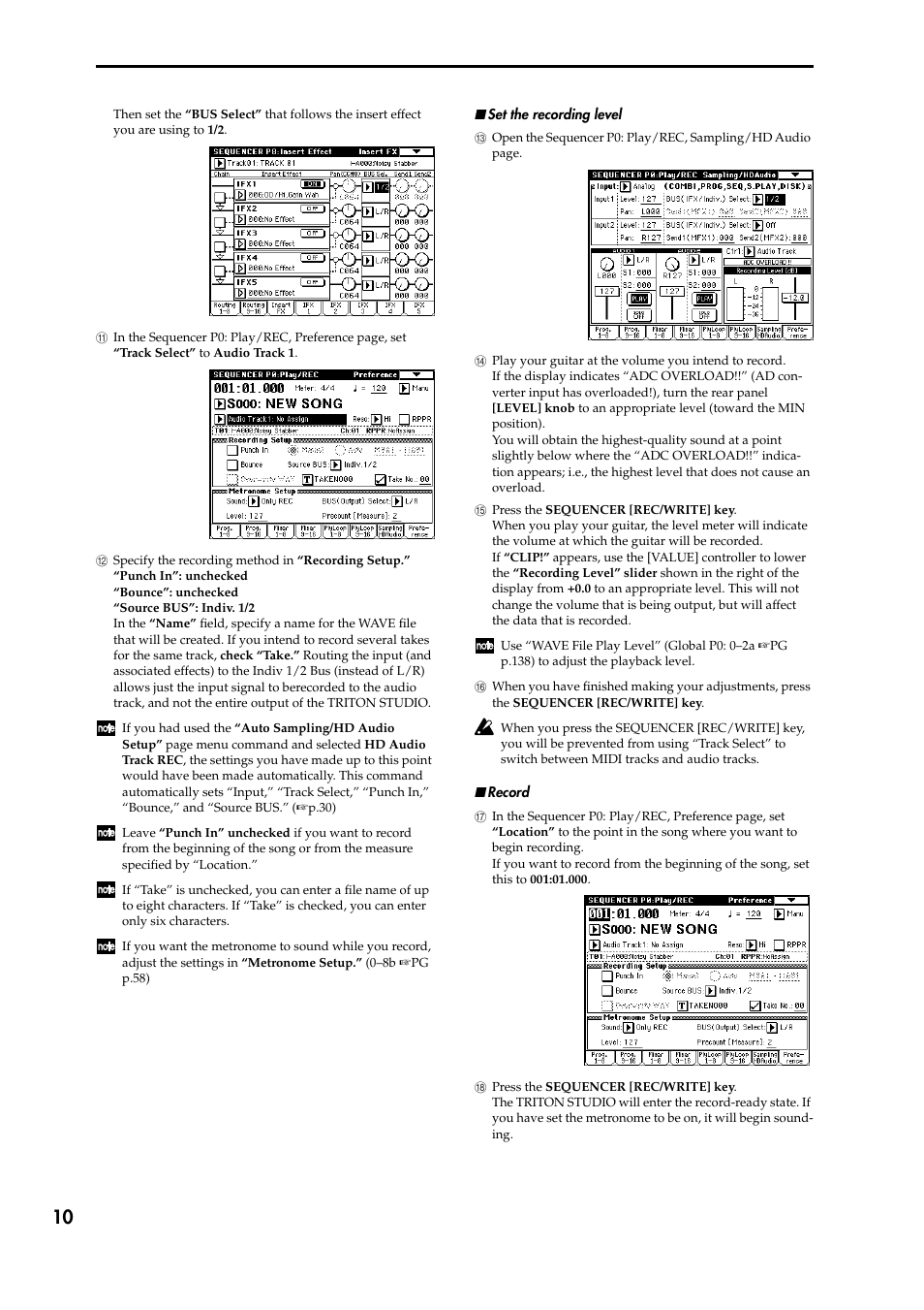 KORG TRITON STUDIO V2 User Manual | Page 15 / 77