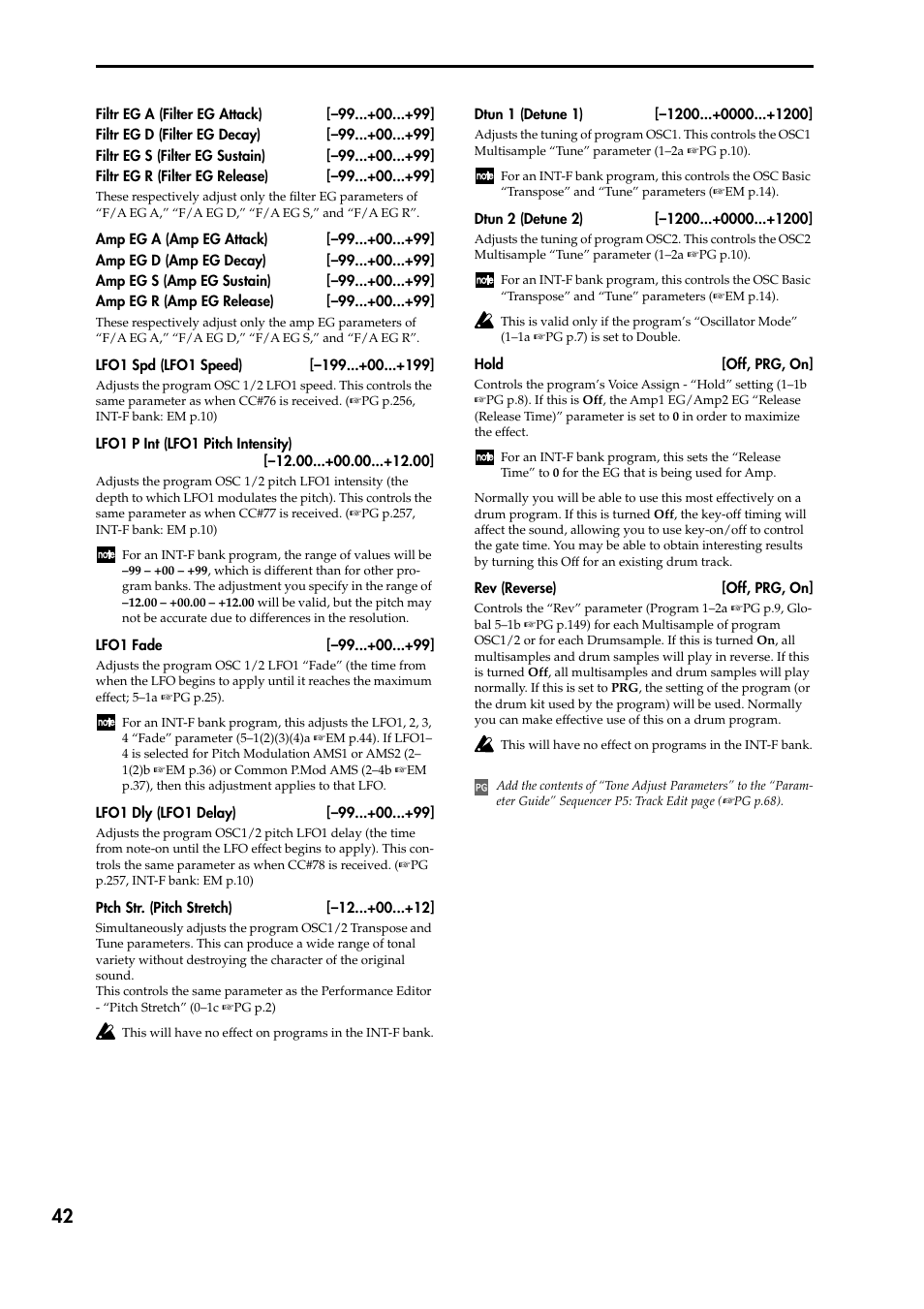 KORG TRITON STUDIO V2 User Manual | Page 47 / 77
