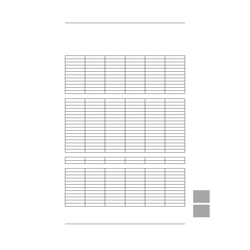 Appendix, Effect parameters, Ffect | Parameters | KORG Ax3000g User Manual | Page 63 / 67