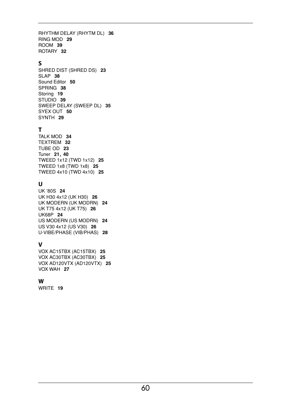 KORG Ax3000g User Manual | Page 66 / 67