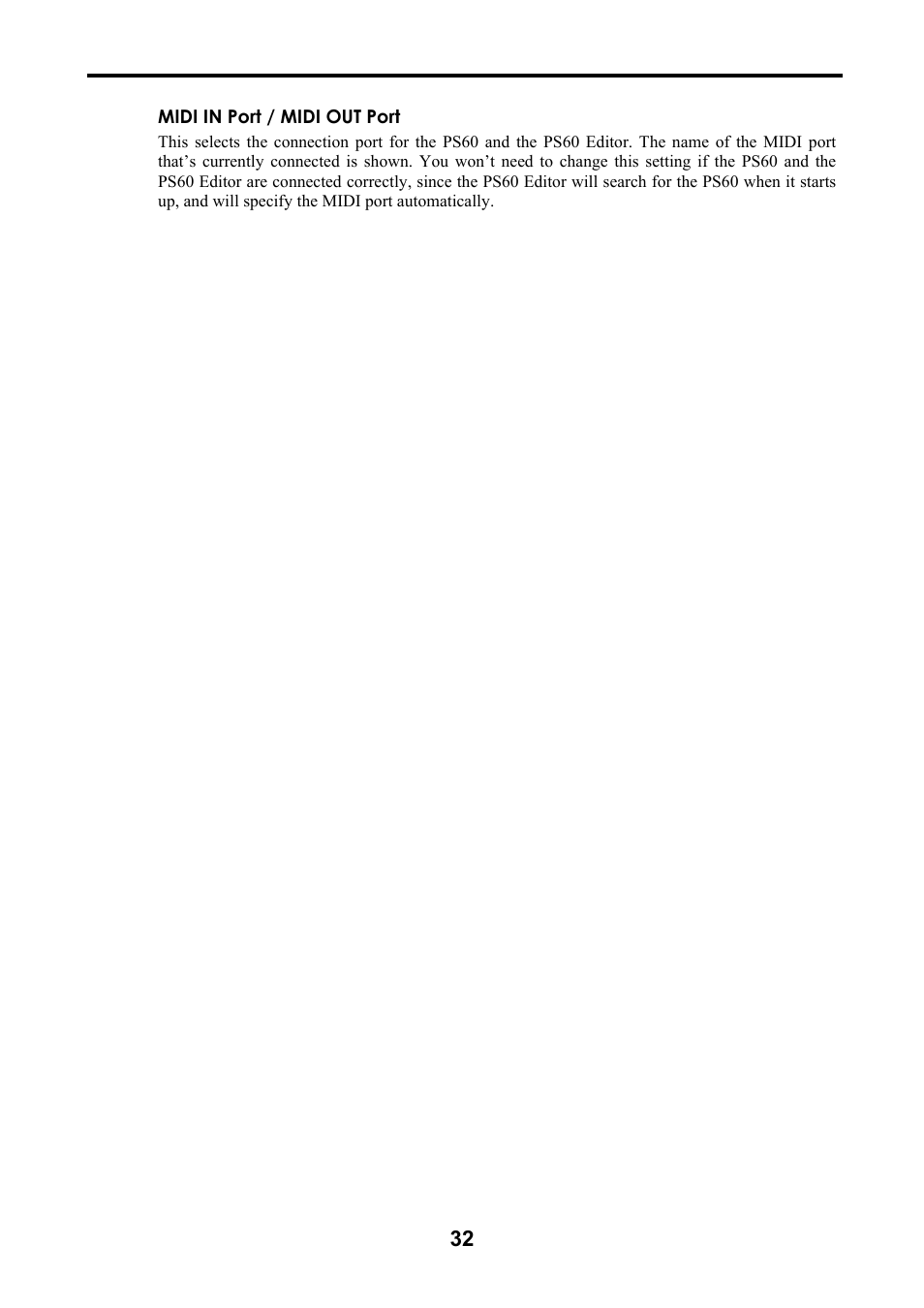 KORG Performance Synthesizer PS60 User Manual | Page 35 / 37