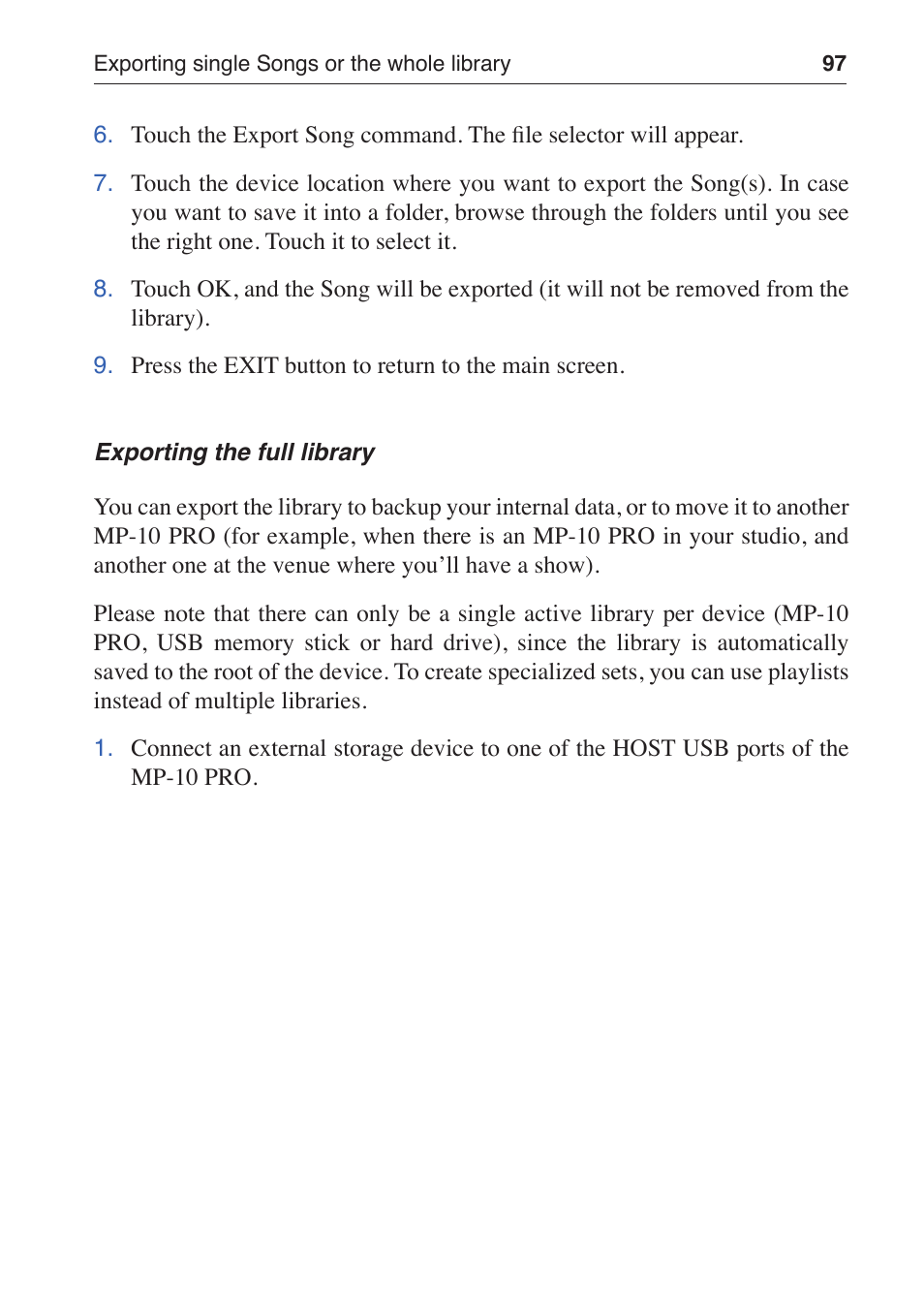 KORG MP-10 PRO User Manual | Page 101 / 252