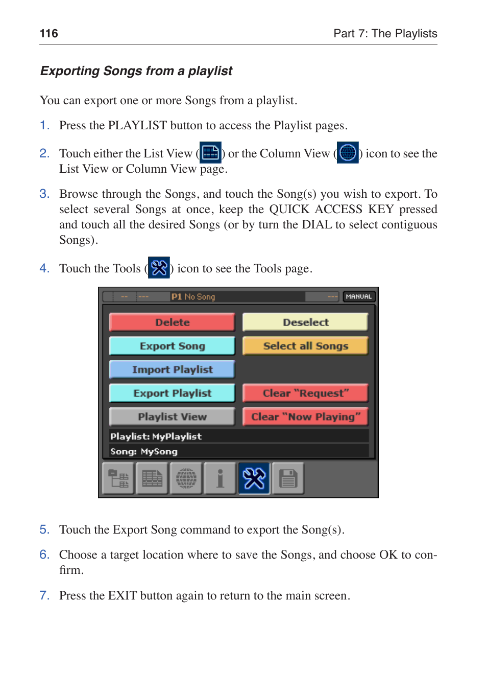 KORG MP-10 PRO User Manual | Page 120 / 252