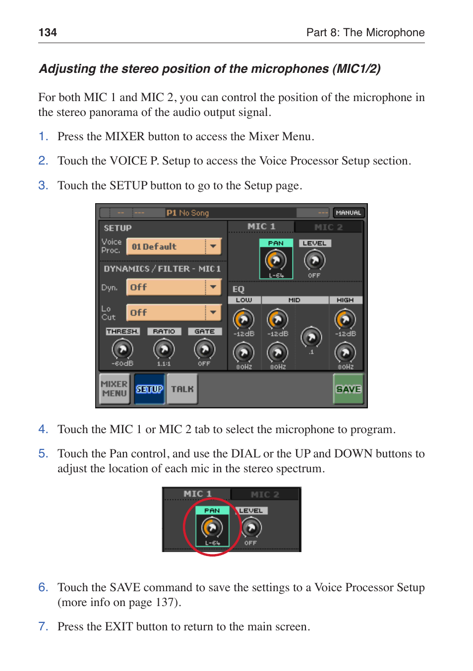 KORG MP-10 PRO User Manual | Page 138 / 252