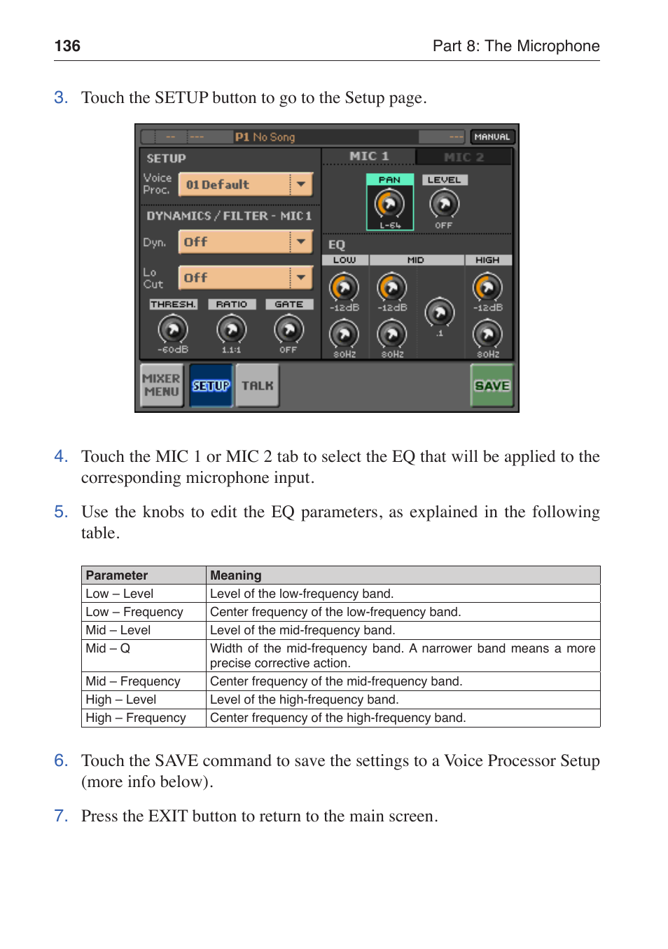 KORG MP-10 PRO User Manual | Page 140 / 252