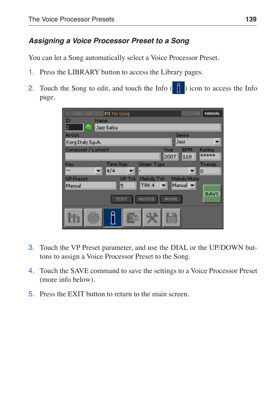 KORG MP-10 PRO User Manual | Page 143 / 252