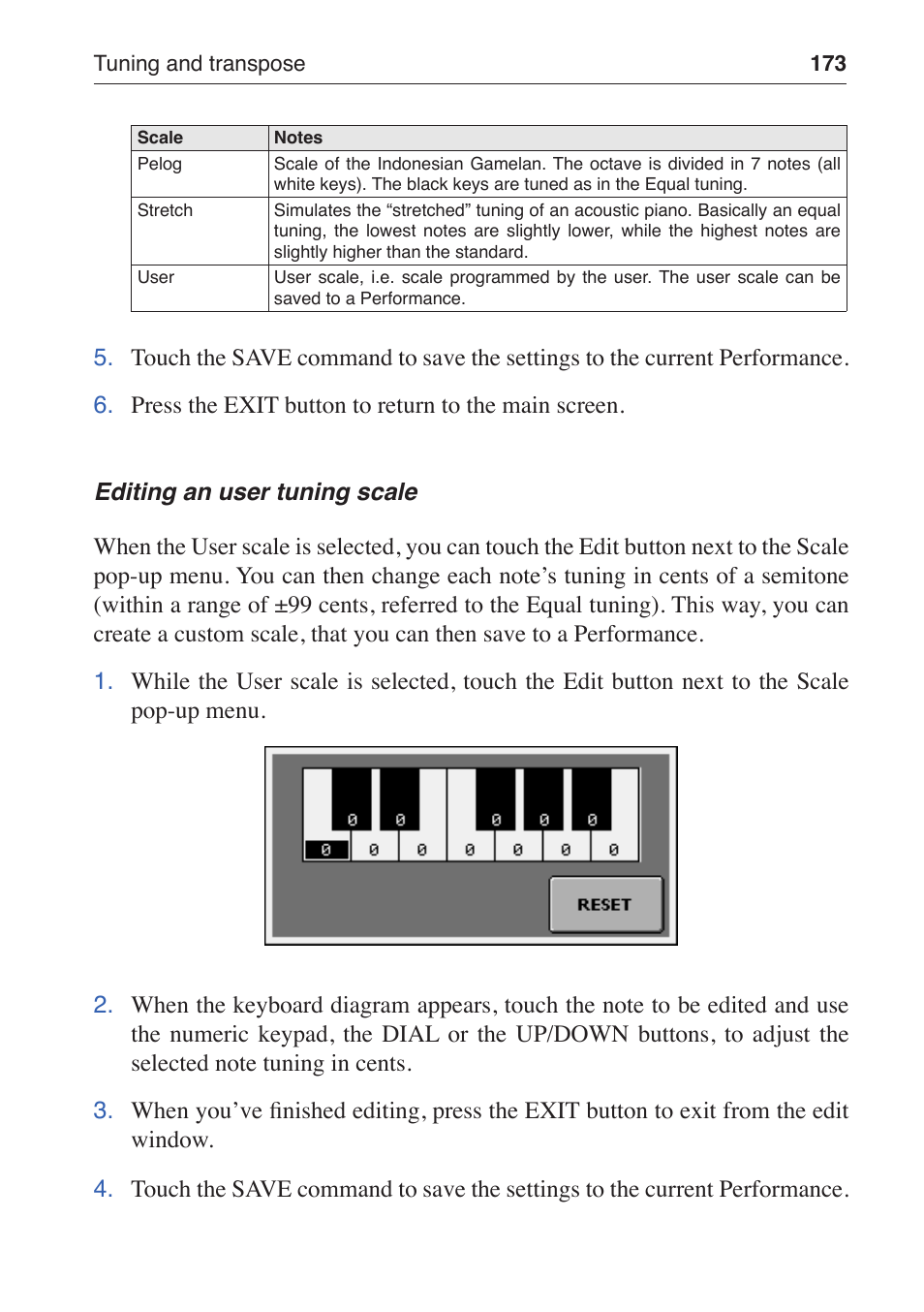 KORG MP-10 PRO User Manual | Page 177 / 252