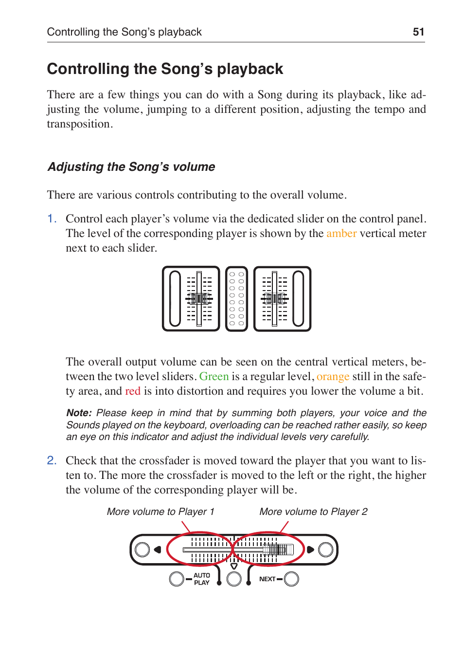 Controlling the song’s playback | KORG MP-10 PRO User Manual | Page 55 / 252