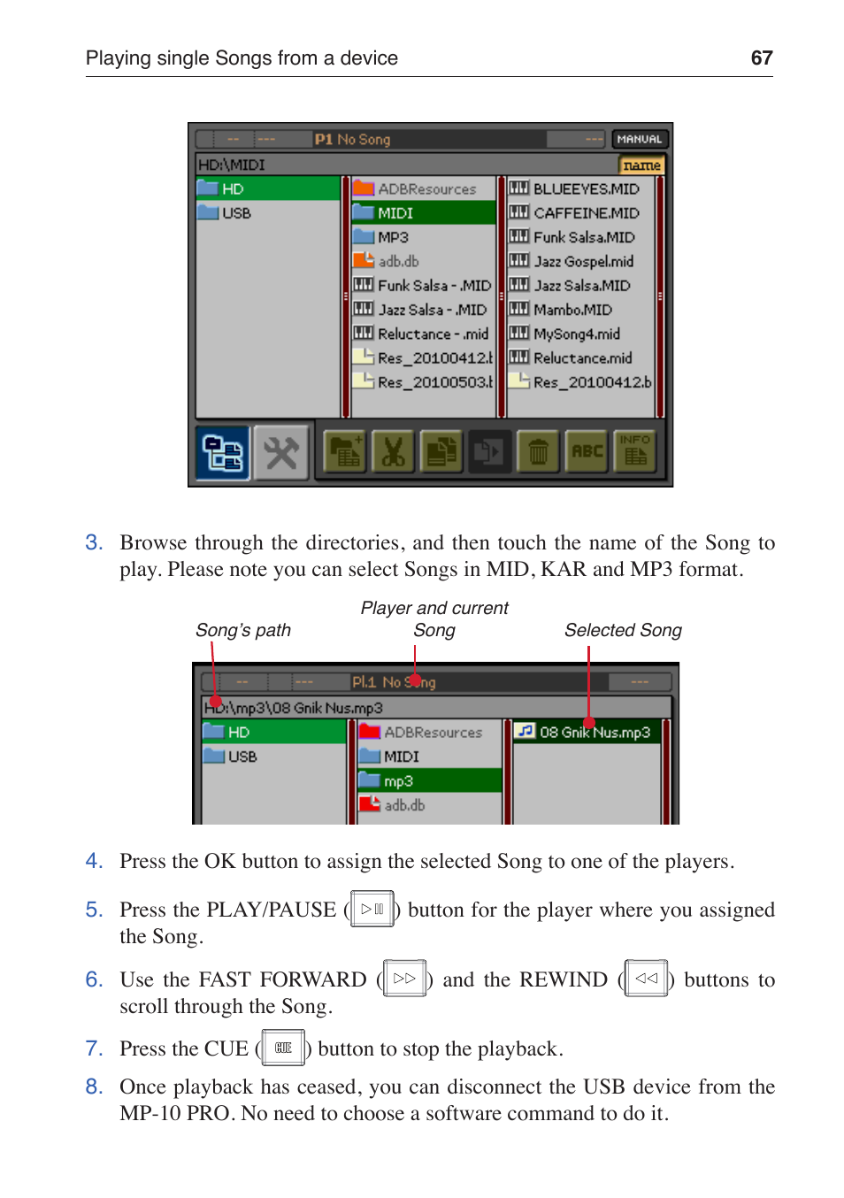 KORG MP-10 PRO User Manual | Page 71 / 252