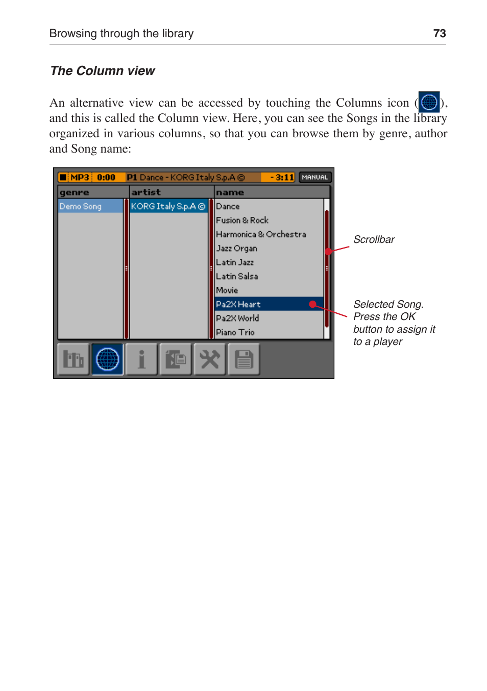 KORG MP-10 PRO User Manual | Page 77 / 252