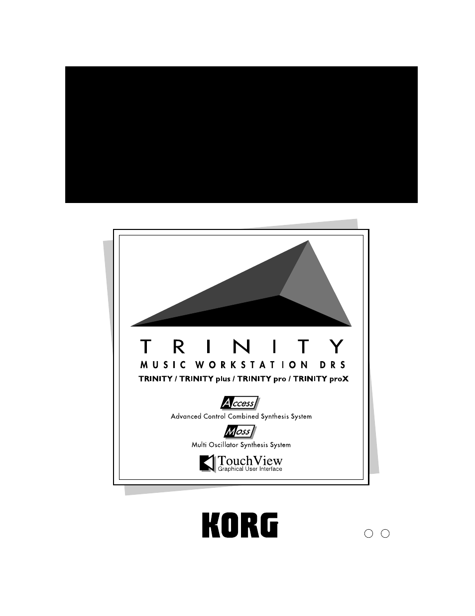 KORG TRINITY HDR-TRI User Manual | 61 pages