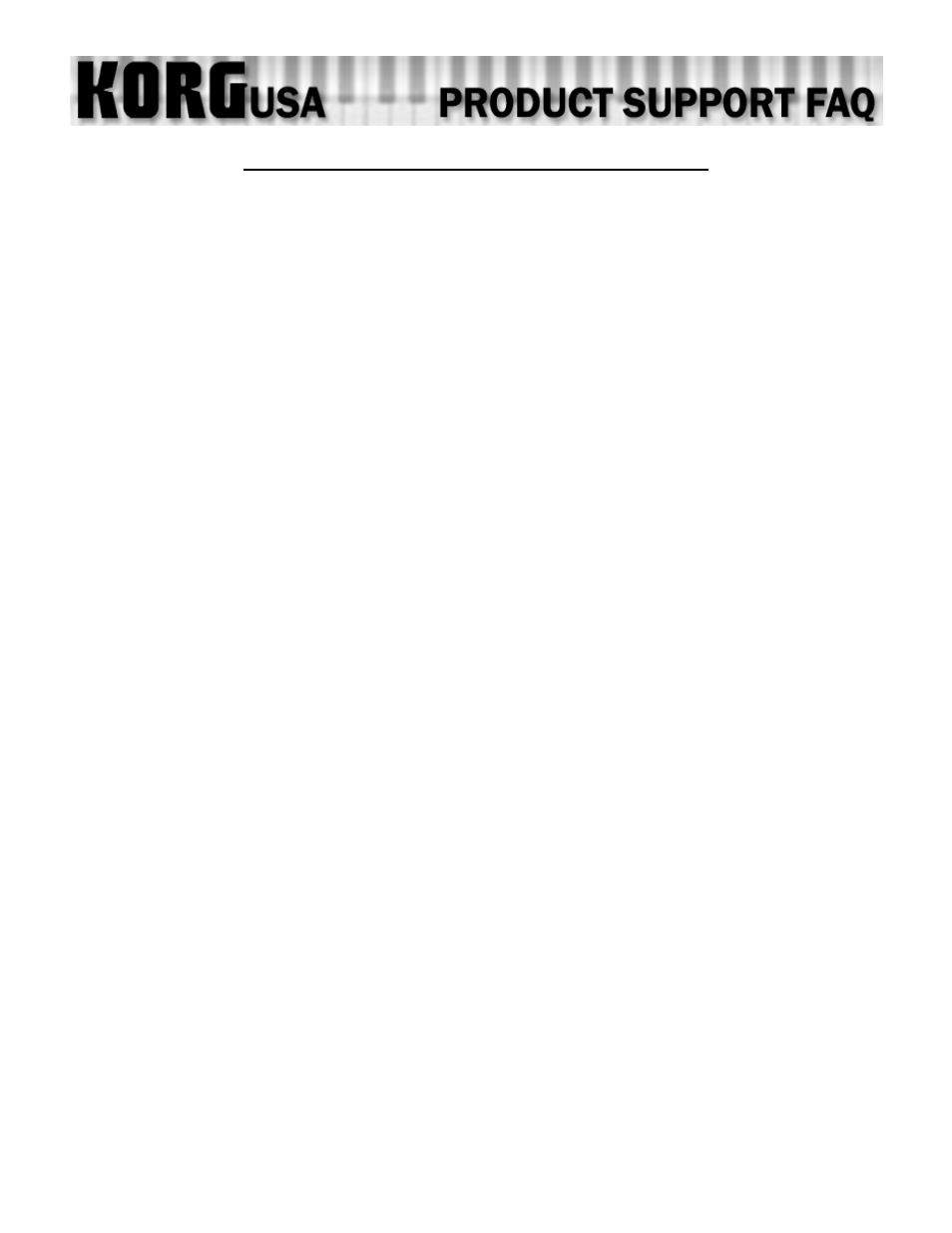 KORG PA80 User Manual | 1 page