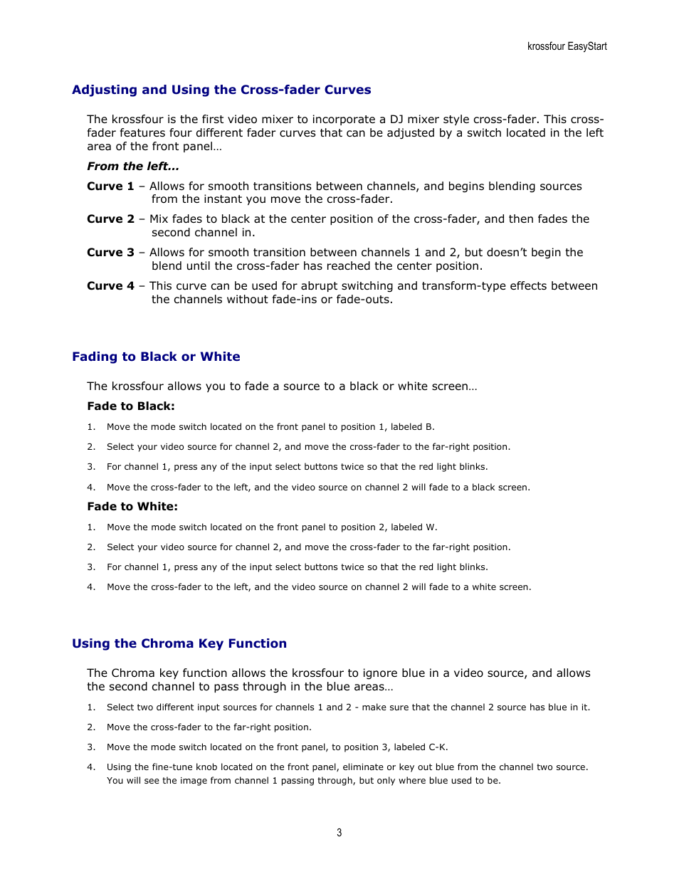 KORG Krossfour KF4 User Manual | Page 3 / 5