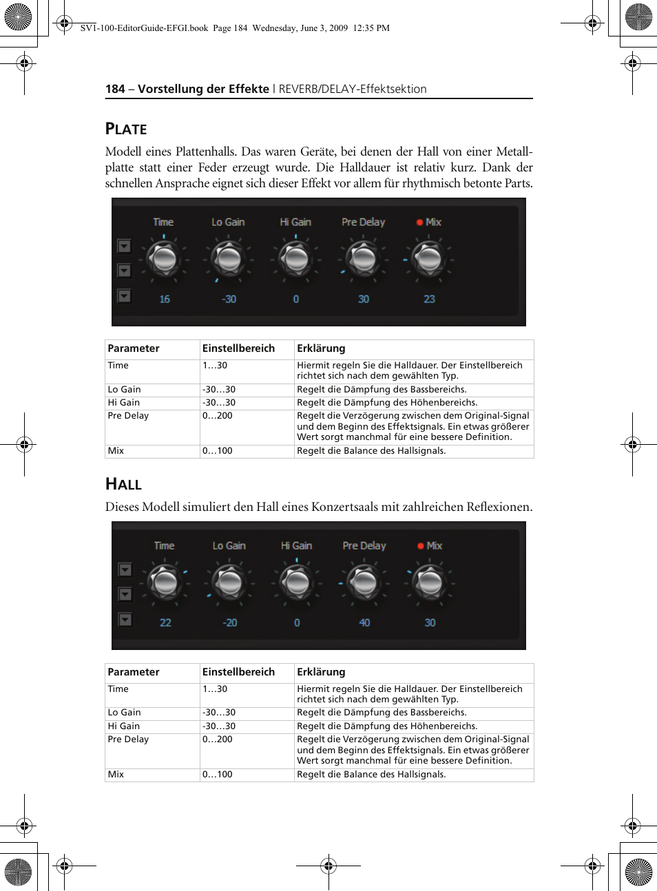 Plate, Hall, Late | KORG SV-1 User Manual | Page 186 / 278