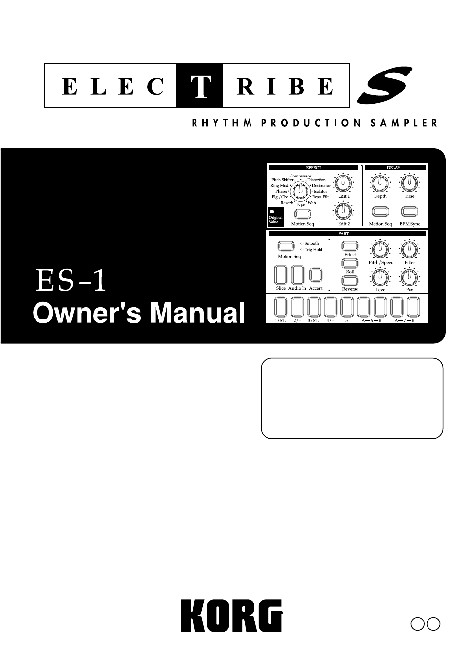 KORG ES-1 User Manual | 64 pages