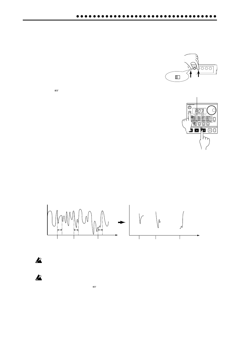 Connecting various sources to the audio inputs | KORG ES-1 User Manual | Page 22 / 64