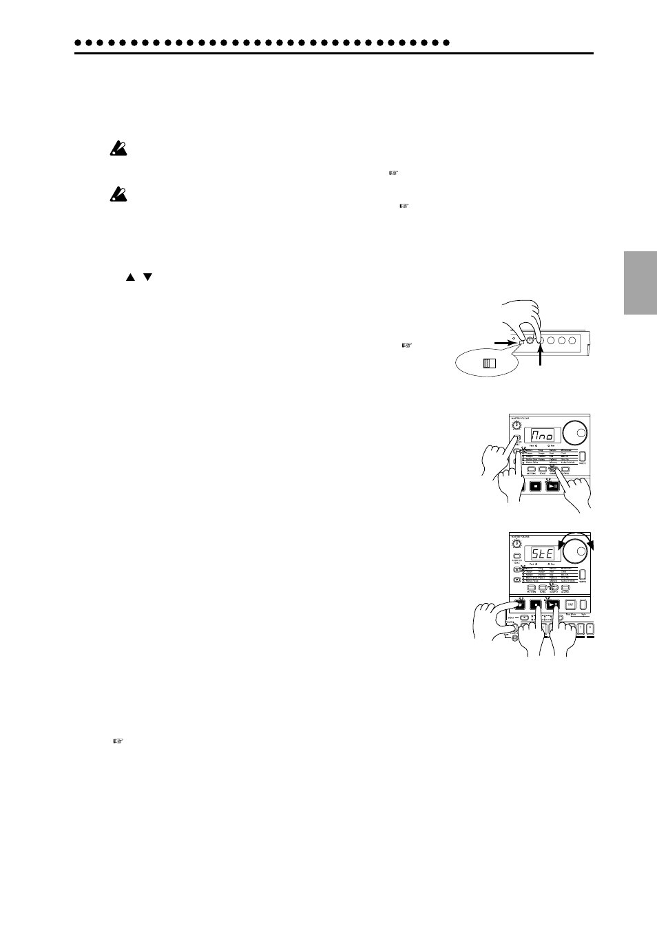 Let’s record a sample | KORG ES-1 User Manual | Page 23 / 64