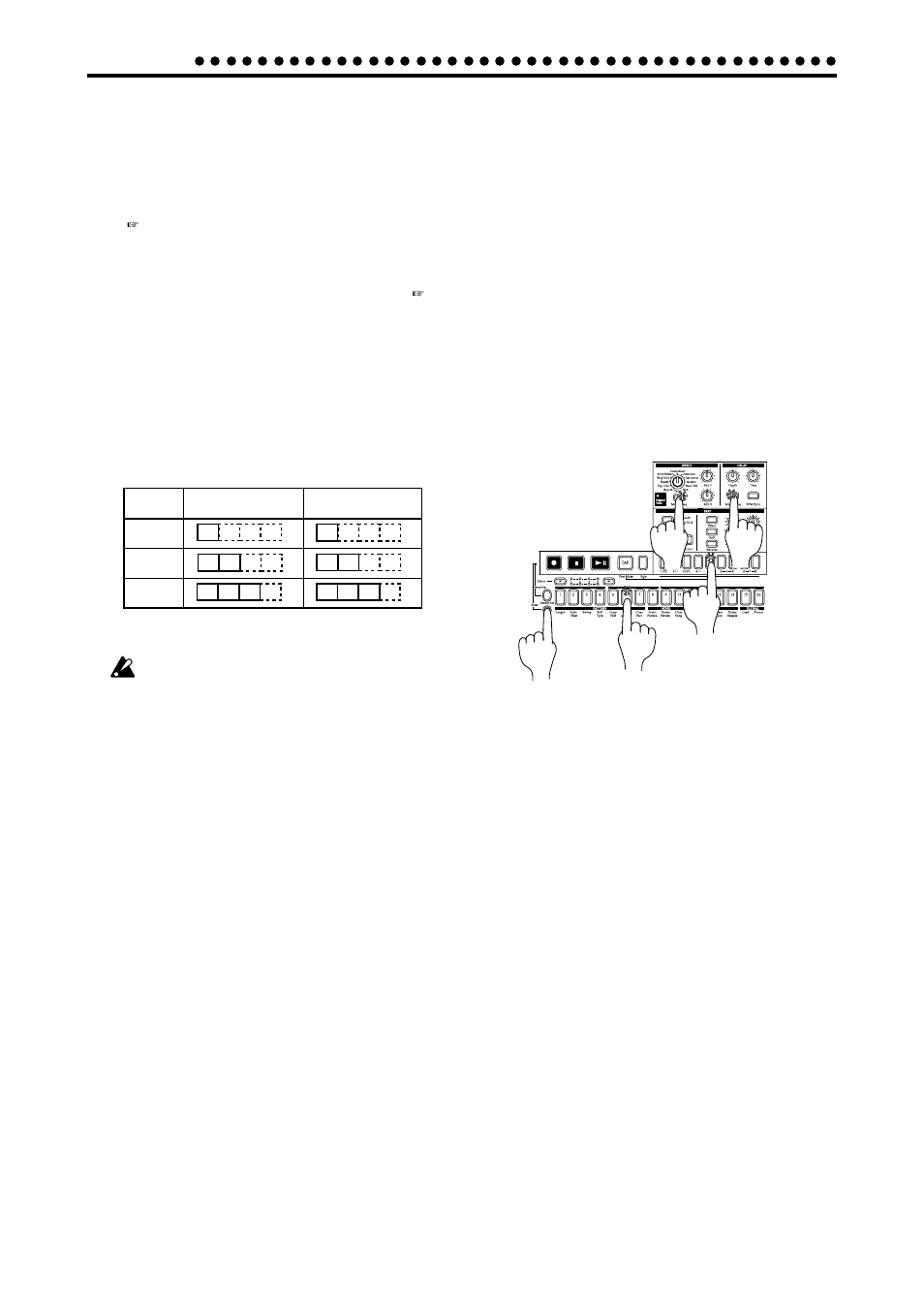 Data copy within a pattern | KORG ES-1 User Manual | Page 44 / 64