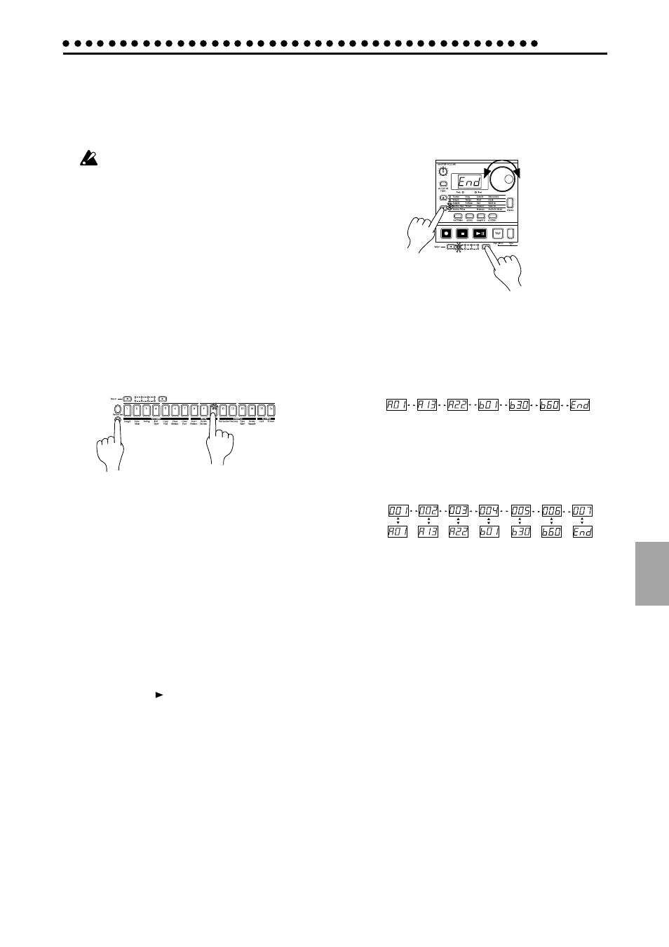 Creating a song, Creating a song from scratch, Erasing song data (clear song) | Specifying a pattern for each position | KORG ES-1 User Manual | Page 49 / 64