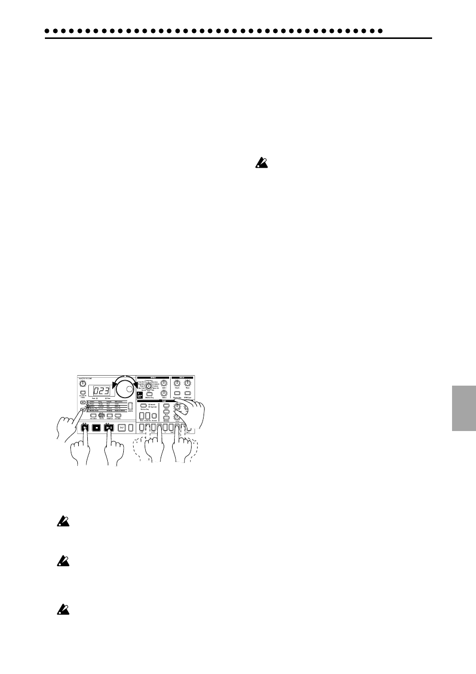 Deleting event data from a song, Checking for song event data | KORG ES-1 User Manual | Page 51 / 64