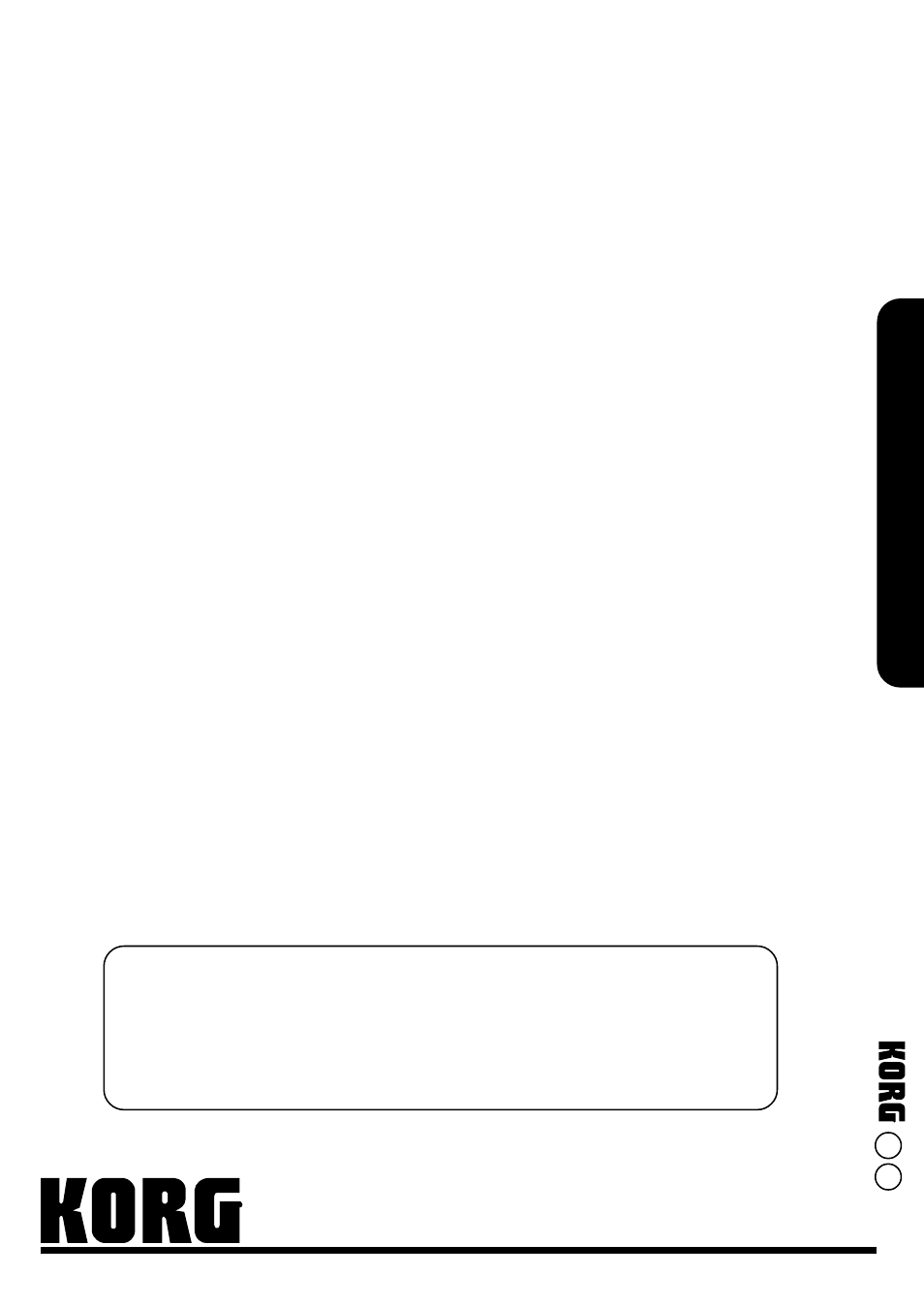 Korg inc, Electribe·s es-1 owner’ s man ual | KORG ES-1 User Manual | Page 64 / 64