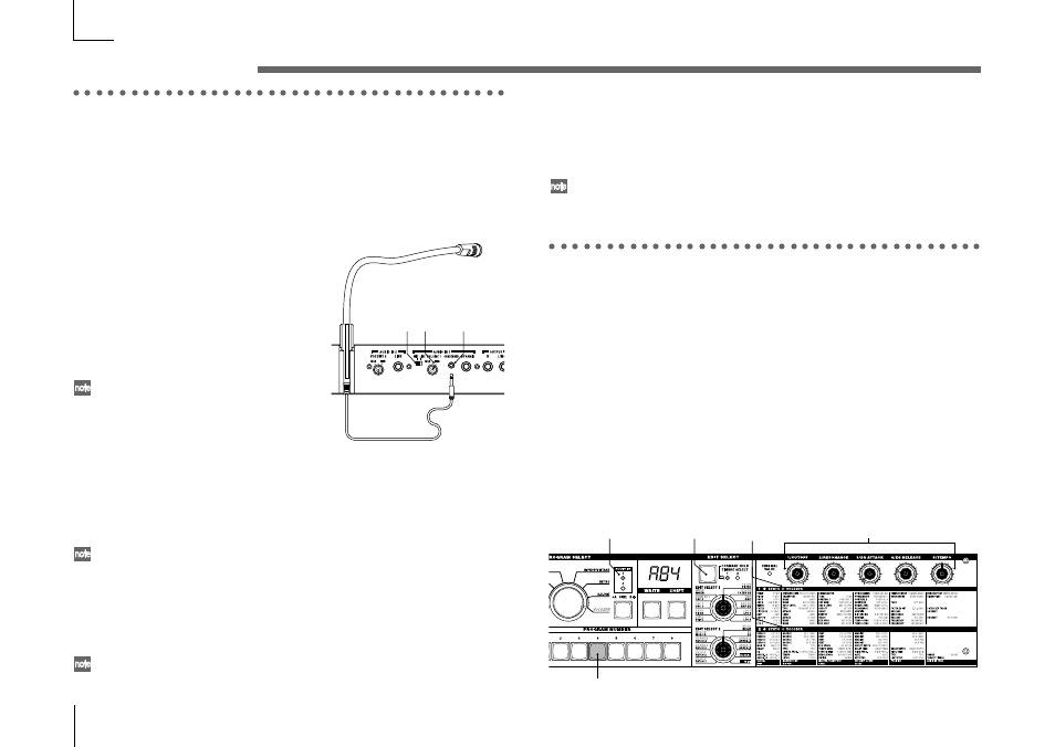 Vocoder programs, Playing a vocoder program, Modifying the sound | Playing a vocoder program 2. modifying the sound | KORG Synthesizer/Vocoder MICRO User Manual | Page 16 / 80