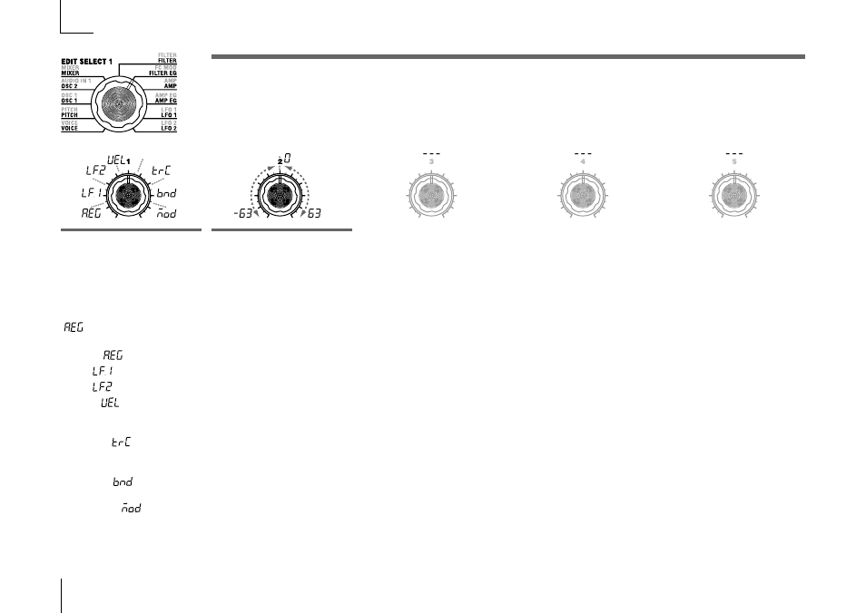 Fc mod — vocoder, Fc mod, Vocoder | KORG Synthesizer/Vocoder MICRO User Manual | Page 42 / 80