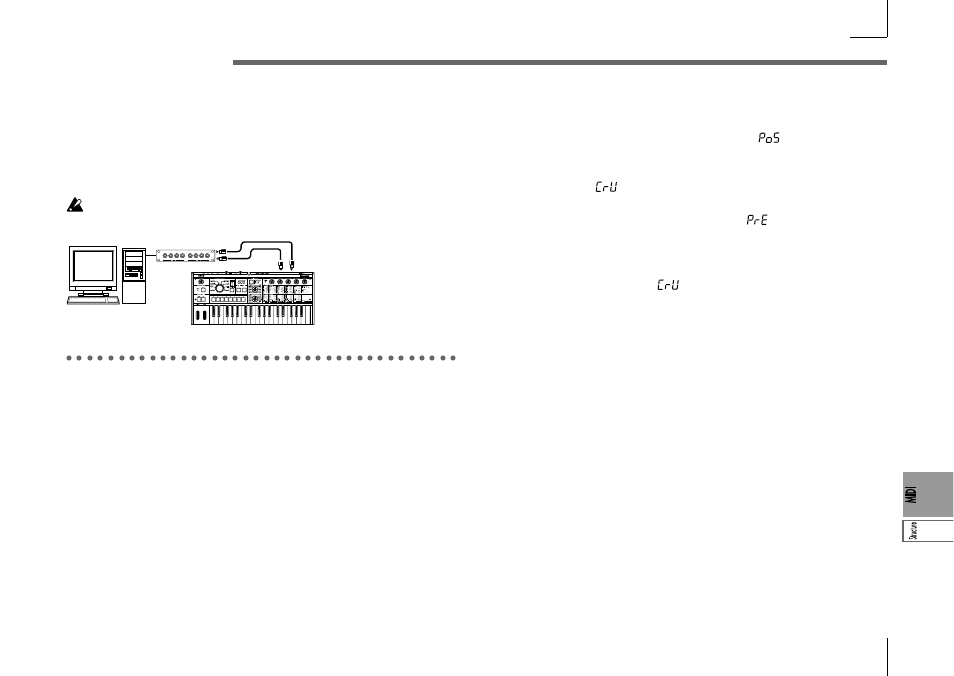 Midi-related settings, Midi-related settings after connection, Midi on the microkorg | KORG Synthesizer/Vocoder MICRO User Manual | Page 55 / 80