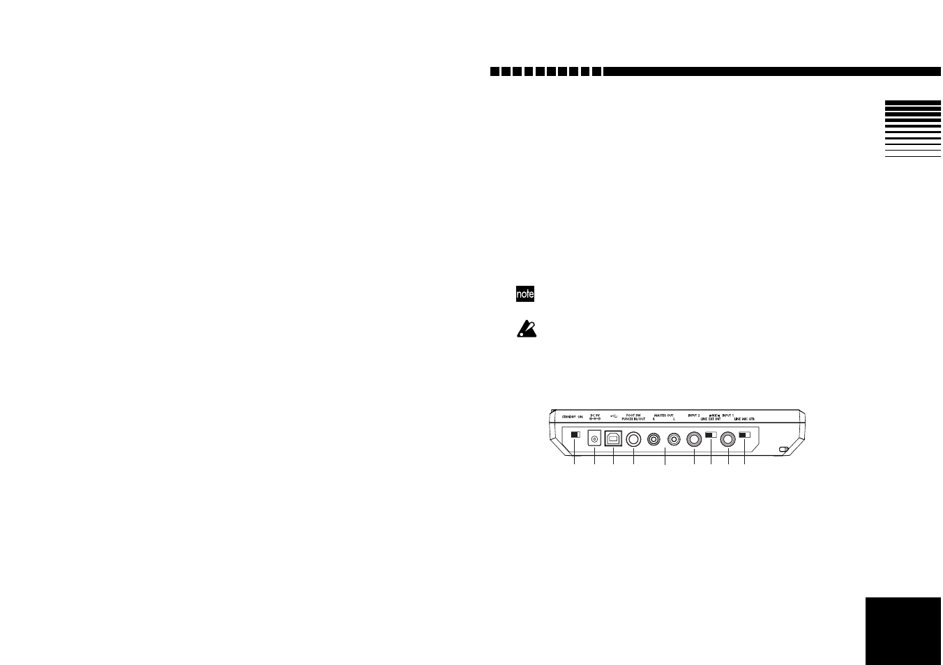 Rear panel, Introduction | KORG D4 User Manual | Page 13 / 99