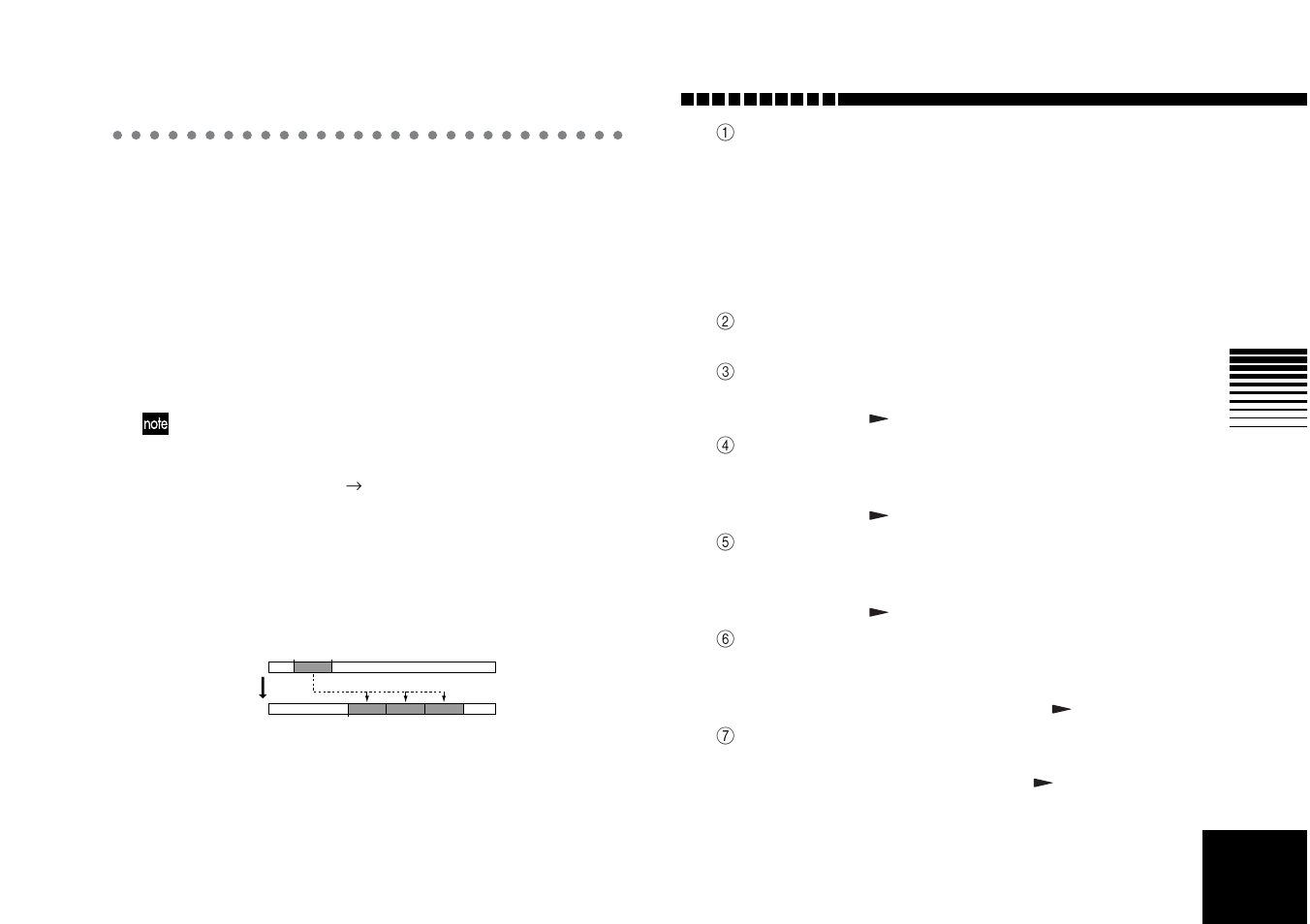 Step 10. track editing, Track editing operations, Copy track — copying a track | Operation | KORG D4 User Manual | Page 47 / 99