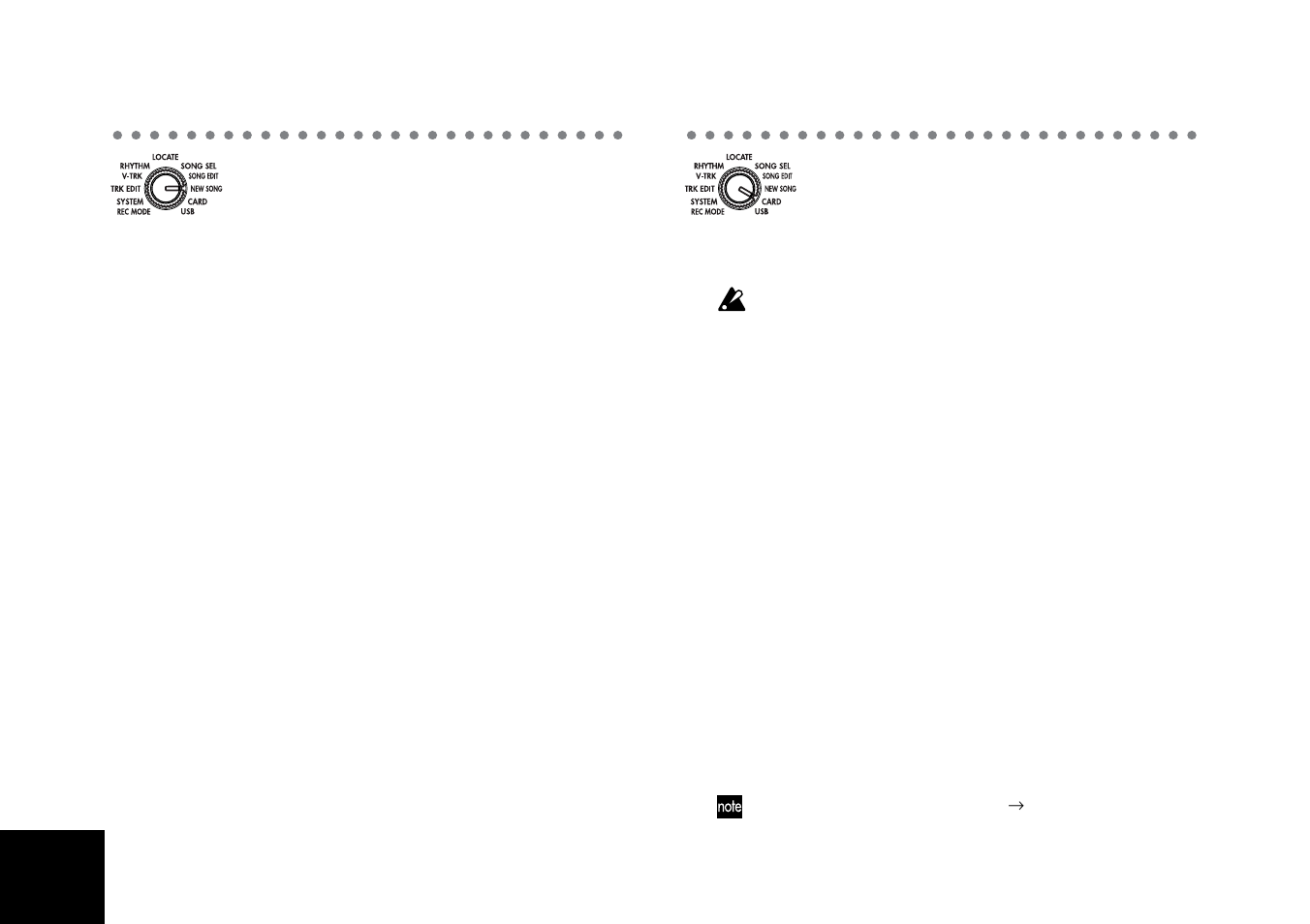 New song: creating a new song, P.1 songgrade: specify the song grade, Card | P.1 cardinfo (infomation): view card information, P.2 cdfxsave: saving an effect user file | KORG D4 User Manual | Page 66 / 99