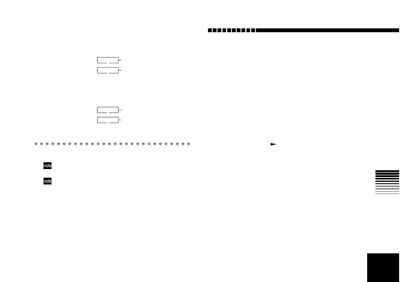 Fx: effects, P.1 fxselect: select an effect program, P.2 dyna: dynamics | Effect parameters | KORG D4 User Manual | Page 69 / 99