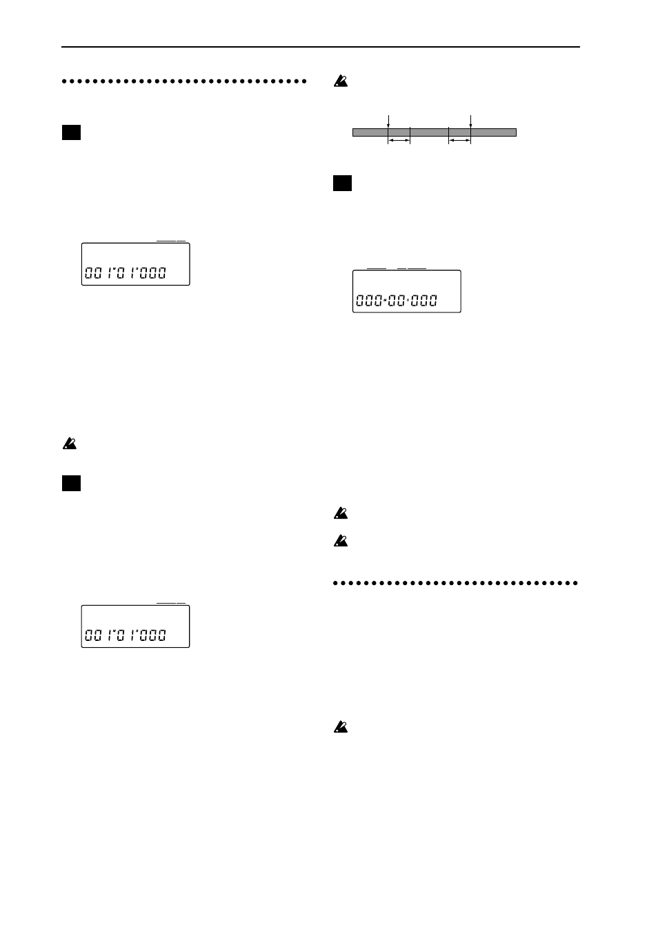 Edit play mode, Trigger, Off (indicator off): recording will begin normally | Pre roll time setting, Post roll time setting, Program play, Prerol:02m p2, Pstrol:00m, P01:i-- œ | KORG D8 User Manual | Page 51 / 76