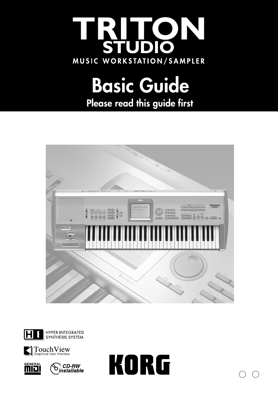 KORG sampler User Manual | 167 pages