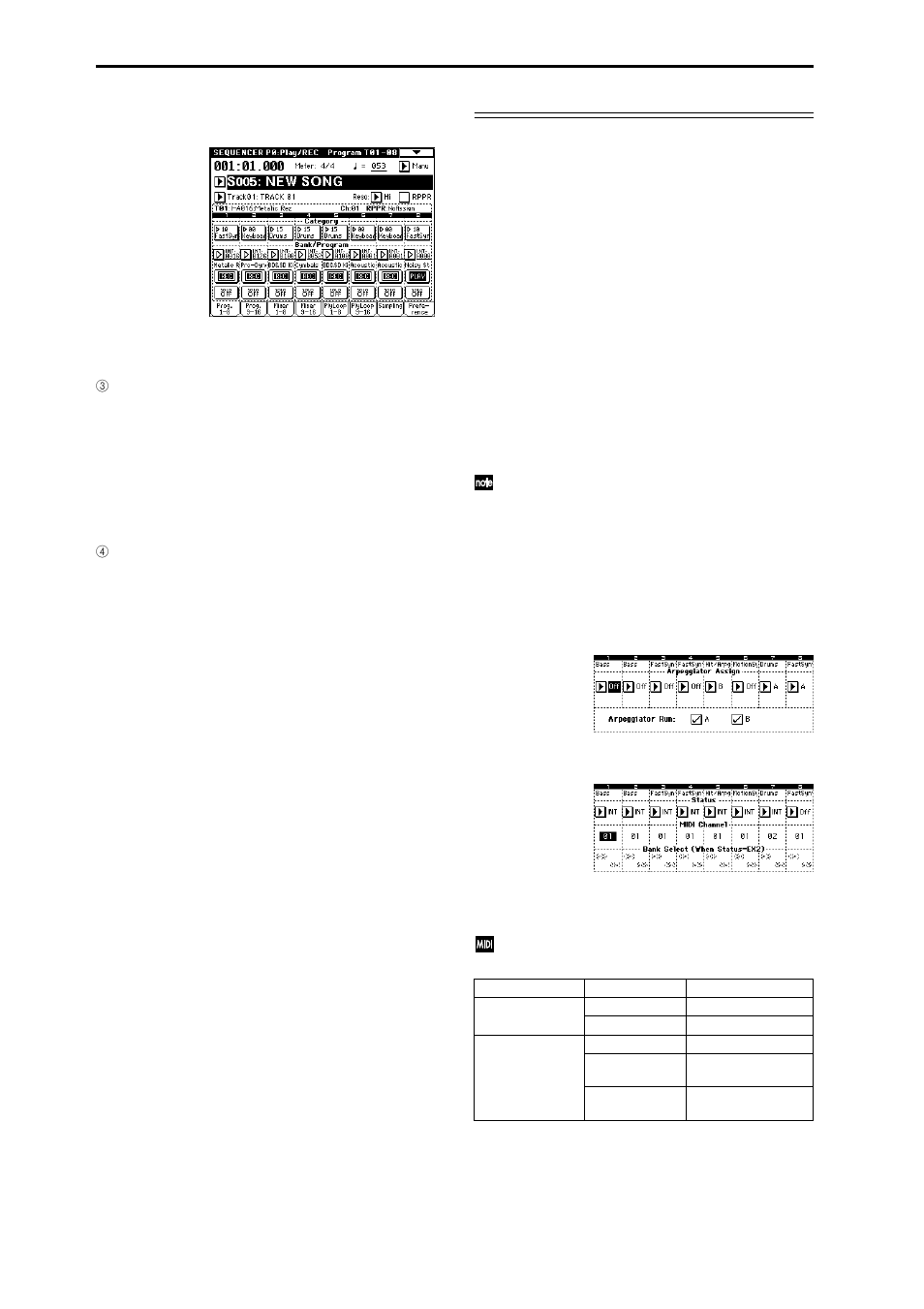 KORG sampler User Manual | Page 104 / 167