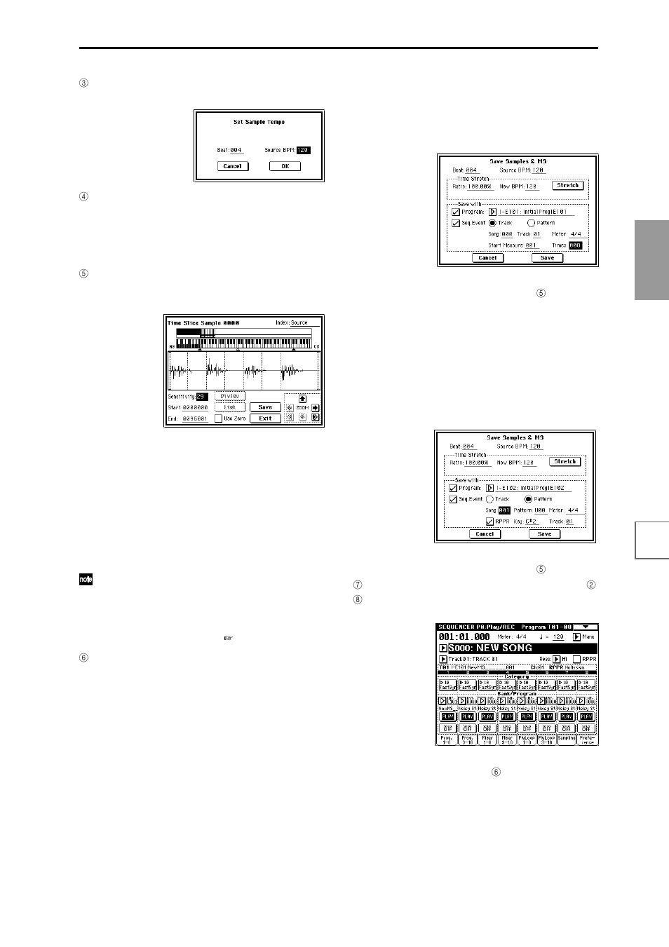 KORG sampler User Manual | Page 121 / 167